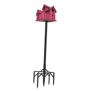 Bird Feeder Pole Kit 79 Inch,Bird House Pole for Outdoors Heavy Duty,5 79 IN - Picture 1 of 7