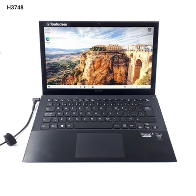 Sony Vaio SVP132A1CL 13.3" Touch Laptop i5-4200U 8GB RAM 128GB SSD Win 10 Home - Image 1 of 4