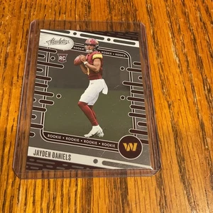 2024 Absolute Jayden Daniels Base Rookie Card RC Commanders🔥 - Picture 1 of 4