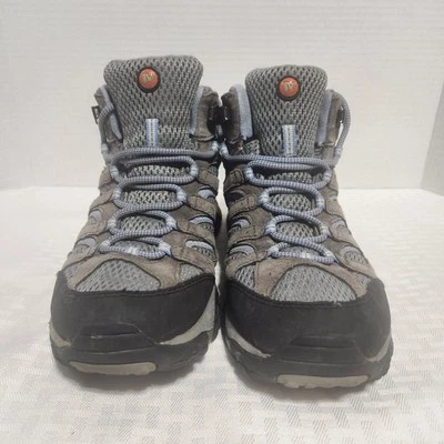 Merrell Moab 3 Womens 8.5 Grey Periwinkle J88792 Mid Top Hiking Boots - Image 1 of 4