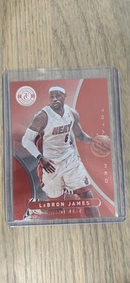 2012-13 Totally Certified Lebron James Red /499 Miami Heat Lakers Cavs - Image 1 of 4
