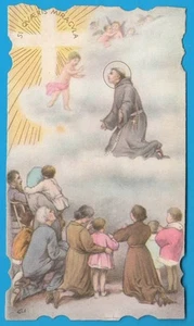 S. Antonio da Padova santino holy card image pieuse heilige karte MA1330 - Imagen 1 de 2
