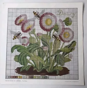 Elizabeth Bradley Botanical Garden The Daisy Flower Tapestry Chart Only - Picture 1 of 3
