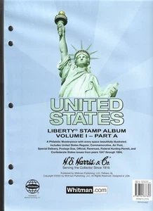 H.E.Harris US Liberty I Part A Includes Years 1847-1994 Pages Only - Picture 1 of 1