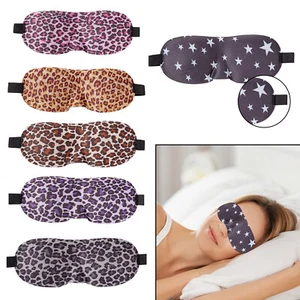 Máscara de ojos acolchada suave Máscaras para dormir Viaje Ayuda para dormir Descanso Relajarse Venda para los ojos Sombra - Imagen 1 de 26