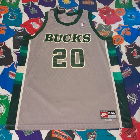 Vtg Nike Gary Payton Milwaukee Bucks Jersey Men Size XXL Cover