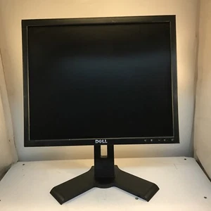 Dell 19" 1908FPT UltraSharp LCD Flat Panel Display Monitor (Black) With Stand - Picture 1 of 8