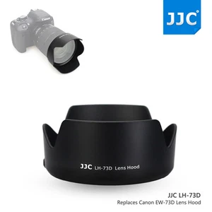 JJC Lens Hood for Canon RF 24-105mm F4-7.1 IS STM Lens Replace EW-73D on R5 R6 - Picture 1 of 11