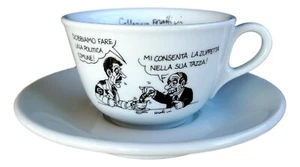tazza da collezione disegno di giorgio forattini per richard ginori esemplare 3 - Imagen 1 de 4