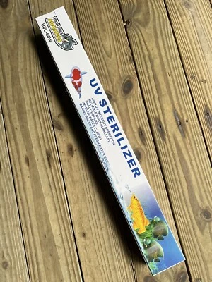 ¡Nuevo! Clarificador de luz UV sumergible para detener algas estanque Koi transparente 60 W Periha Foto 1 de 4