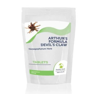 Devils Claw Powder 225mg, Cats Claw Bark Extract 34mg x60 Tablets - Picture 1 of 6