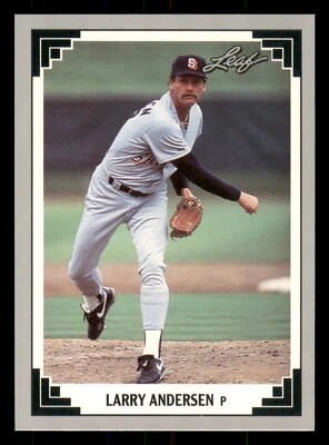 1991 Leaf Larry Andersen #407  San Diego Padres - Image 1 of 2
