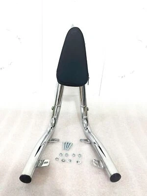 Passenger Backrest Sissy bar Chrome w Pad  Fit Honda Fury VT1300CX 2010-2024 - Image 1 of 4