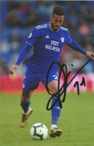 CARDIFF: VICTOR CAMARASA SIGNED 6x4 ACTION PHOTO+COA - Picture 1 of 1