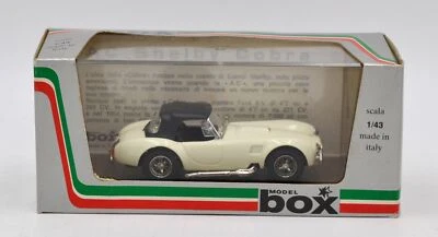 DIE CAST 1/43  " AC SHELBY COBRA - CON CAPOTTINA " MODEL BOX  (RIF. 8412) - Immagine 1 di 2
