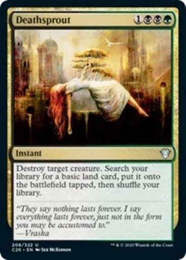MTG - DEATHSPROUT - Commander 2020 (U) - Image 1 of 1