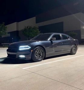 VMS Racing Modulo Wheels 17x10 & 18x5 Black Milling For Charger & Challenger - Picture 1 of 4