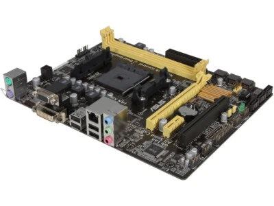 ASUS A55BM-E AMD A55 Socket FM2+ / FM2 mATX Motherboard - Image 1 of 3