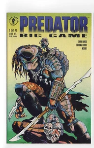 NM+ PREDATOR BIG GAME #2 1991 DH COMIC COVER PRICE MISPRINT COVER NO CARDS - Picture 1 of 2