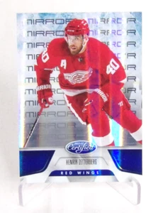 Henrik Zetterberg 2011-12 Panini Certified Mirror Blue Parallel #80/99 - Picture 1 of 2