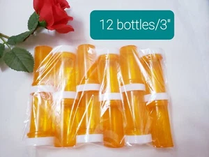 Saubere Bernstein Pille Medizin RX Flaschen Menge 12 in Beuteln Aufbewahrung, Handwerk   - Bild 1 von 6