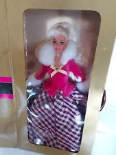 Avon Winter Rhapsody Barbie Puppe NEVER REMOVED FROM BOX Vintage 1996