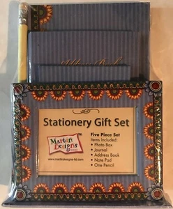 Martin Design - Stationary Gift Set - Five Piece Set - Brand New - Still Sealed - Picture 1 of 3