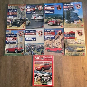 ENJOYING MG MAGAZINES 8 OF MAY TO DECEMBER 1996 + 1 OTHER MG 1996 - Picture 1 of 10