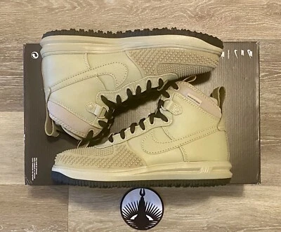 Botas Nike Lunar Force 1 Duckboot 'Limestone' DZ5320-200 para hombre 8,5 para mujer 10 Foto 1 de 4