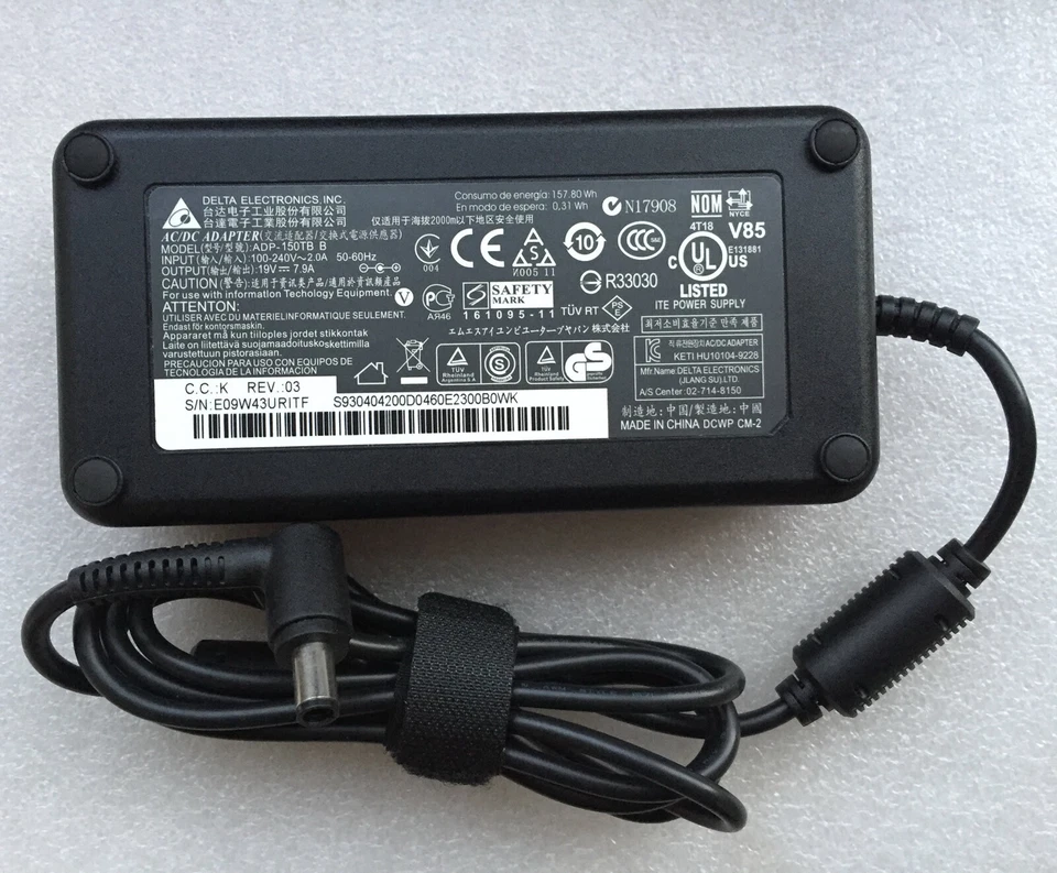 Original 19v 7.9a 150w AC Adapter for 2014 Razer Blade Pro Gaming Laptop
