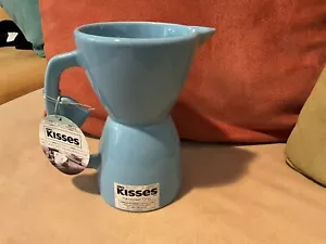 Hersheys Kisses Nass/Trocken Messbecher in hellblau von Godinger Silver Art ~ NEU - Bild 1 von 7