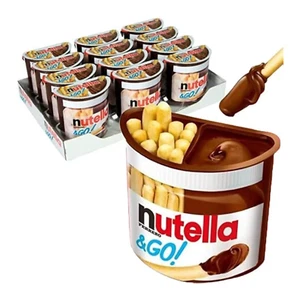 NUTELLA & GO 12 STÜCK - KINDER Grissini und Nutella Box Reisesnack Kinder - Bild 1 von 2