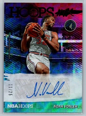 2019-20 Hoops #HI-NVL Noah Vonleh Hoops Ink Red #/25 - Image 1 of 2