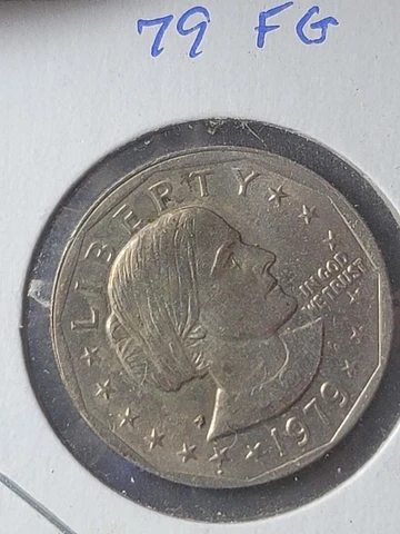 1979 Susan B. Anthony Liberty FG One Dollar U.S. Coin Cover