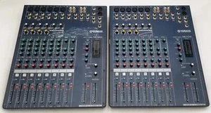 LOT OF 2 YAMAHA MG124c Mixing Console Analog Mixer - 12 Channel - Picture 1 of 8