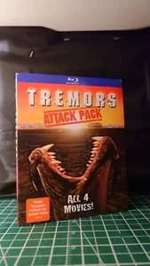 Tremors Attack Pack (Blu-Ray Disc, 2013) Set With Slip Cover | 4 Movies - Picture 1 of 4