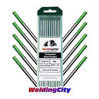 WeldingCity® 10-pk TIG Welding Tungsten Electrode Pure (Green) 3/32' x 7' | USA