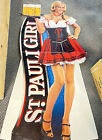 Saint Pauli Girl Cardboard Standup Beer Memorabilia Life size Oktober fest