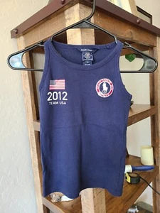 Polo Ralph Lauren Tank Top kids size 6 Navy Blue USA American Flag knit. - Picture 1 of 4