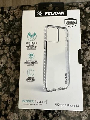 Capa Pelican Ranger iPhone SE 2020 - Fina qualidade premium - Transparente - Imagem 1 de 4