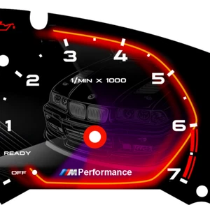 BMW e36 Instrument Cluster Replacement, MPH and KM/H versions are avaliable - Picture 1 of 3