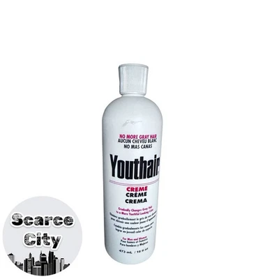 Youthair Creme Hair Coloring for Men and Women 16oz Original Formula NEW - Image 1 of 4