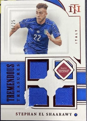2022-23 FIFA Road To World Cup Stephan El Shaarawy Patch Italy 20/25 - Image 1 of 2