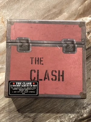 The Clash 5 Studio Album 8 CD Box Set 2013 EU Import New Sealed - Image 1 of 4