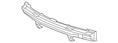 Amortiguador de energía para parachoques trasero genuino GM 20982429 Foto 1 de 3