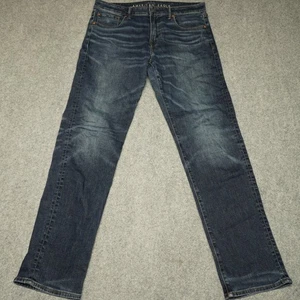 American Eagle Herren Original Straight Denim Jeans 36x36 Blue Wash - Bild 1 von 12