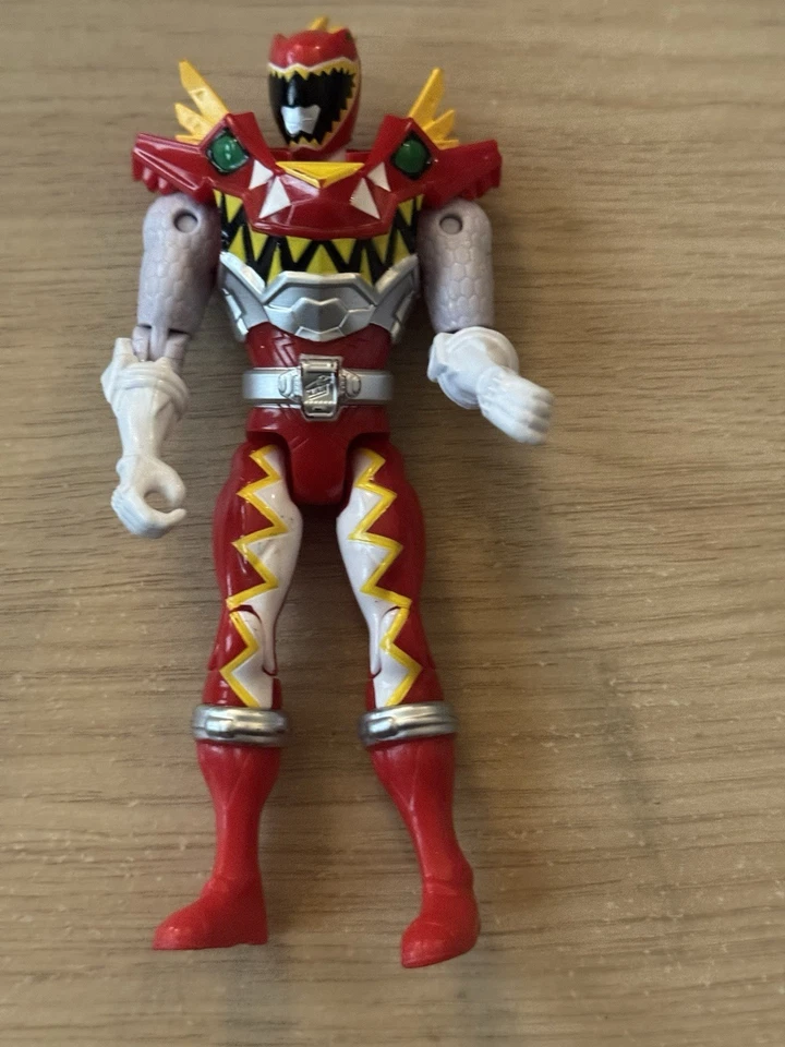 Power Rangers Dino Super Charge T-Rex Red Ranger 5" Figure LOOSE See Details - Image 1 of 1