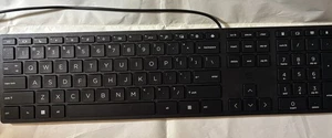 KEYBOARD. HP Halley USB Keyboard DIB (US) L96909-001 - Picture 1 of 3