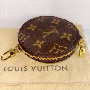 Louis Vuitton Monogram Round Coin Purse Authentic New Made In France Unbenutzt Mint - Bild 1 von 9