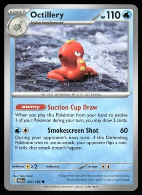 Octillery 034/182 Common Normal SV04: Paradox Rift NM - Image 1 of 2